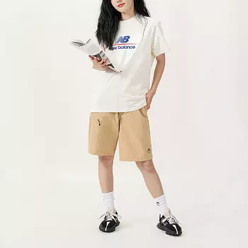 Футболка мужская цвета слоновой кости New Balance, белый