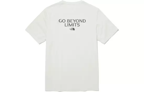 Футболка мужская цвета слоновой кости The North Face, белый