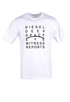 Футболка мужская Diesel с принтом, белый