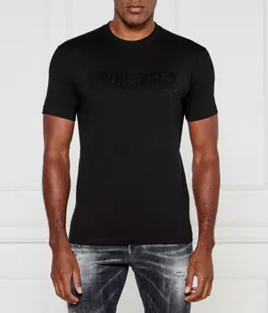 Футболка мужская Dsquared2 с короткими рукавами, черный