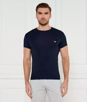 Футболка мужская Emporio Armani из органического хлопка, синий