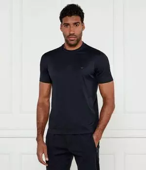 Футболка мужская Emporio Armani облегающая, синий