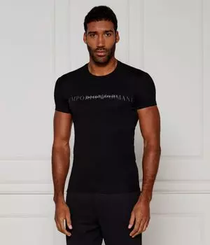 Футболка мужская Emporio Armani Slim Fit, черный