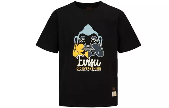 Футболка мужская Evisu, черный