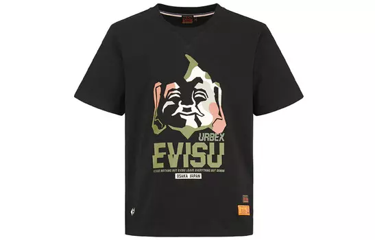 Футболка мужская Evisu, черный