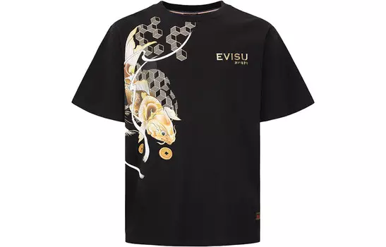 Футболка мужская Evisu, черный