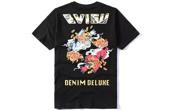 Футболка мужская Evisu, черный