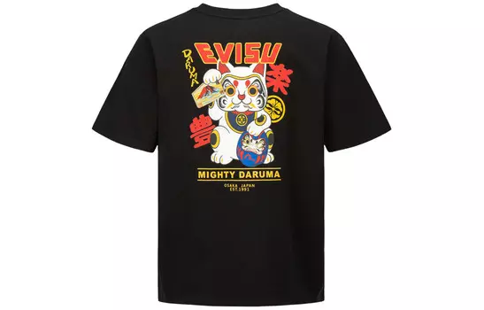 Футболка мужская Evisu, черный