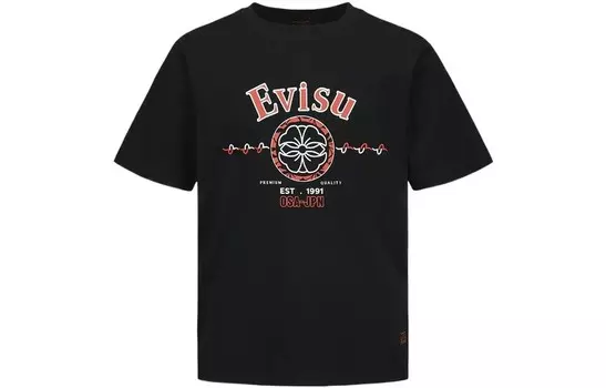 Футболка мужская Evisu, черный