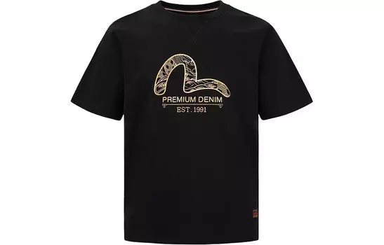 Футболка мужская Evisu, черный