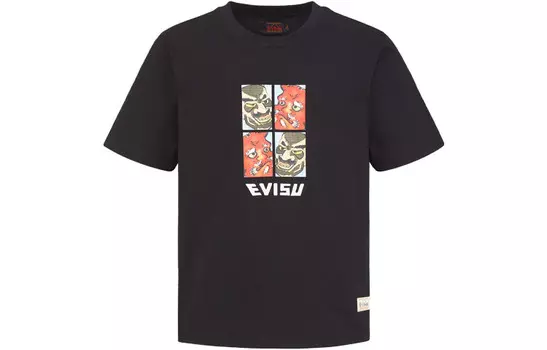 Футболка мужская Evisu, черный