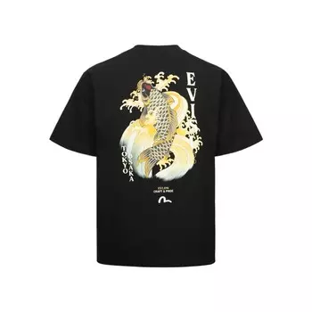 Футболка мужская Evisu, черный