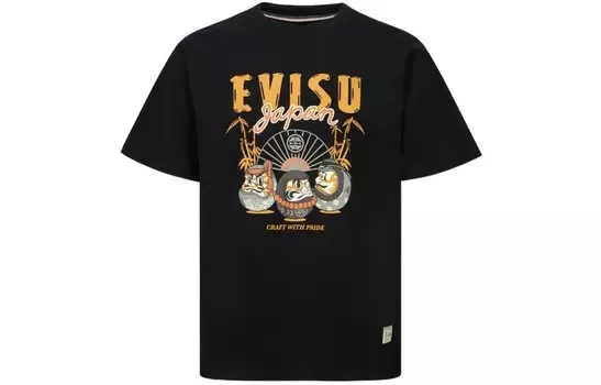 Футболка мужская Evisu, черный