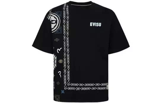 Футболка мужская Evisu, черный