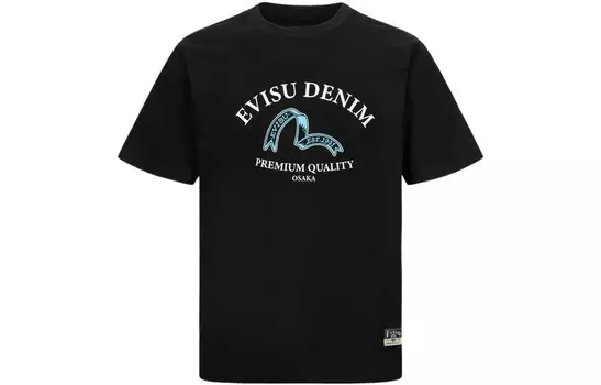 Футболка мужская Evisu, черный