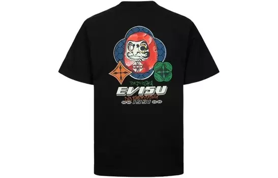 Футболка мужская Evisu, черный