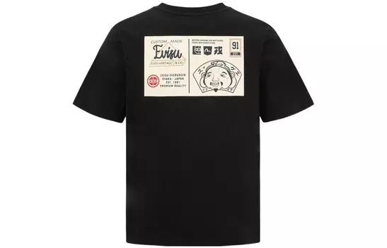 Футболка мужская Evisu, черный