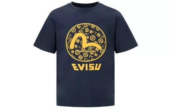 Футболка мужская Evisu, черный