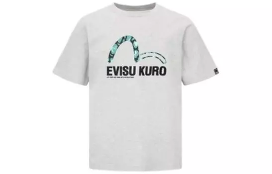 Футболка мужская Evisu, цвет Heather Gray