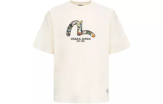 Футболка мужская Evisu, кремовый