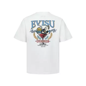 Футболка мужская Evisu, серый/синий