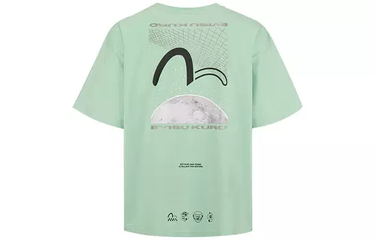 Футболка мужская Evisu, светло-зеленый