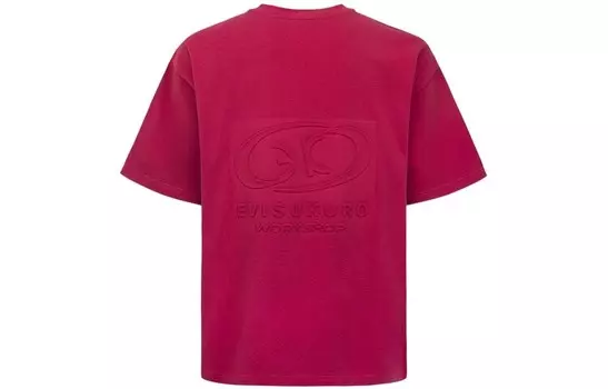 Футболка мужская Evisu, темно-красный