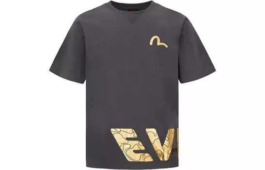 Футболка мужская Evisu, темно-серый