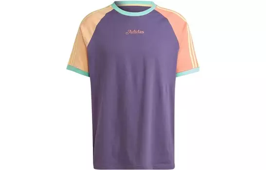 Футболка мужская фиолетовая Adidas Originals, фиолетовый