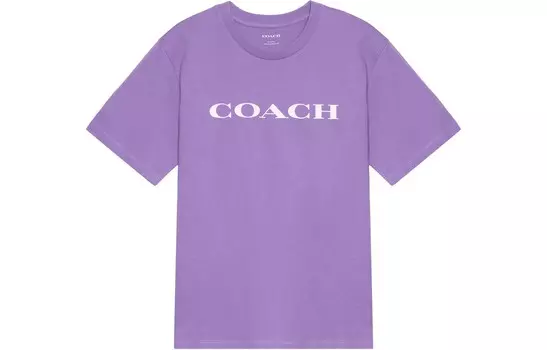 Футболка мужская фиолетовая Coach, фиолетовый