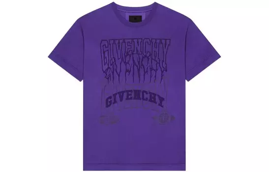 Футболка мужская фиолетовая Givenchy, фиолетовый