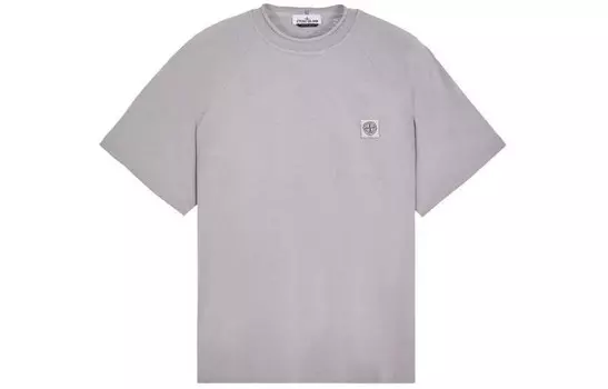 Футболка мужская фиолетовая Stone Island, фиолетовый