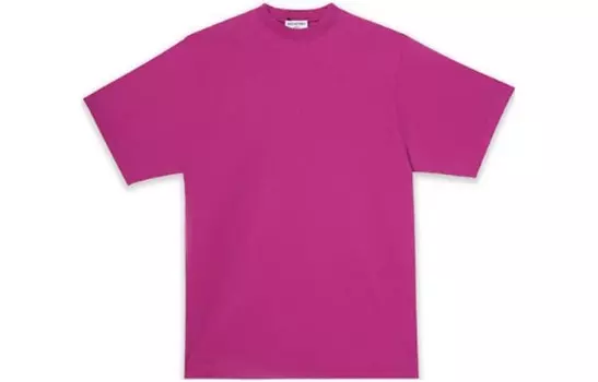 Футболка мужская фуксия Balenciaga, фуксия