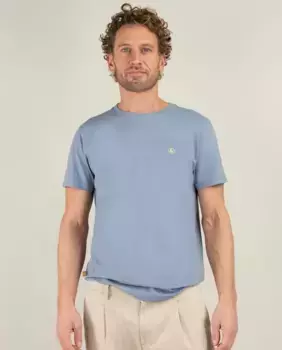 Футболка мужская Garment Dyed с круглым вырезом El Ganso, синий