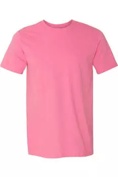 Футболка мужская Gildan Soft-Style с коротким рукавом, цвет azalea