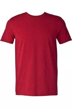 Футболка мужская Gildan Soft-Style с коротким рукавом, цвет antique cherry red