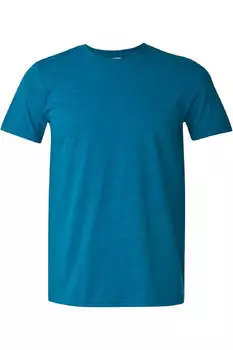 Футболка мужская Gildan Soft-Style с коротким рукавом, цвет antique sapphire
