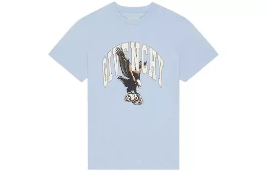 Футболка мужская Givenchy, светло-голубой