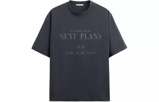 Футболка мужская Глубокий Антрацит Zara, цвет Deep anthracite