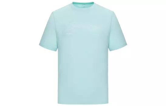 Футболка мужская голубая Lining, голубой