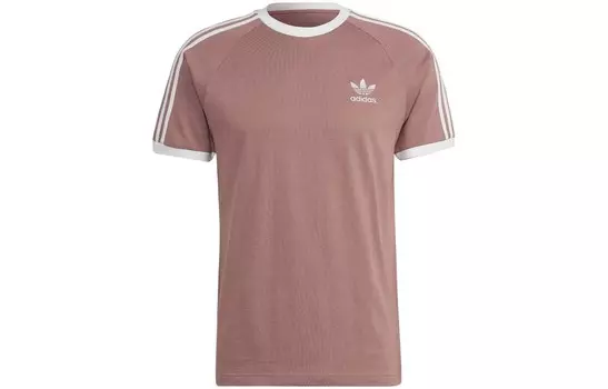 Футболка мужская грязно-розовая Adidas Originals, розовый