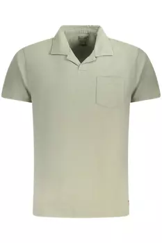 Футболка мужская Guess Jeans с v-образным вырезом и логотипом, зеленый