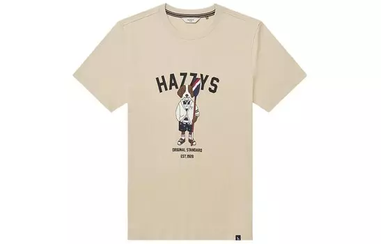 Футболка мужская Hazzys, светло-бежевый