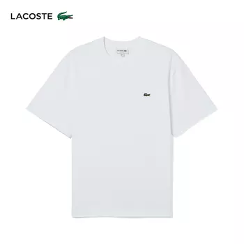 Футболка мужская хлопковая Lacoste с короткими рукавами, серый