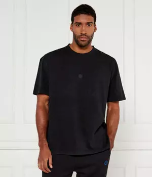 Футболка мужская Hugo Blue свободного кроя, черный