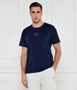 Футболка мужская Hugo Bodywear с логотипом, синий