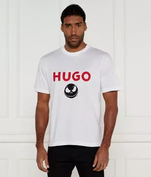 Футболка мужская Hugo х Дисней Кошмар, белый