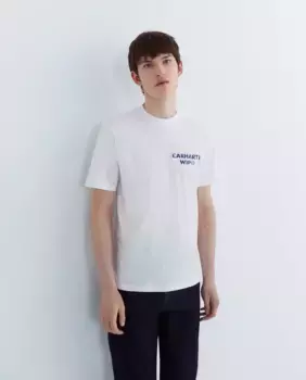 Футболка мужская Ice с коротким рукавом Carhartt WIP, белый