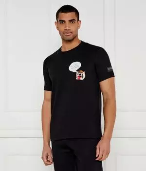 Футболка мужская Iceberg с рисунком, черный