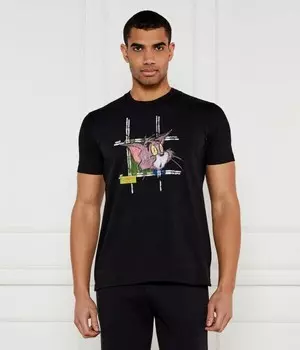 Футболка мужская Iceberg с Томом, черный